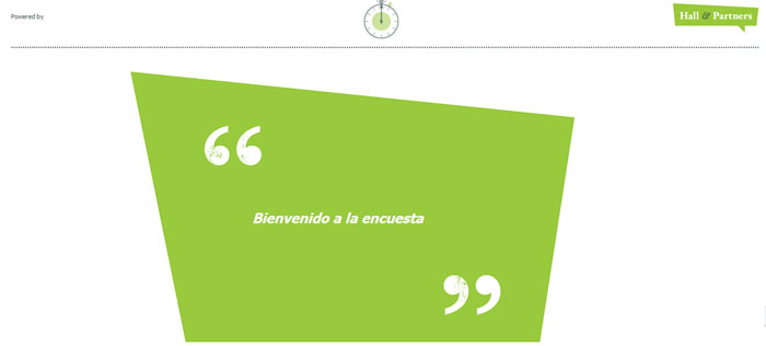 Ysense bienvenido a la encuesta